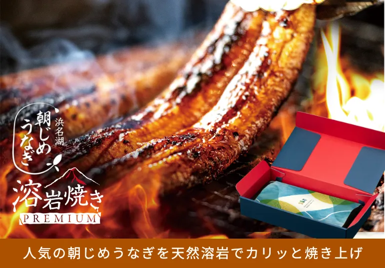 秋ギフトランキング2位 浜名湖産朝じめうなぎ溶岩焼き蒲焼き2尾