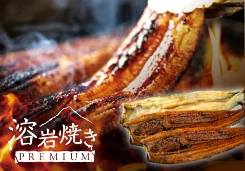 朝じめうなぎ 溶岩焼き