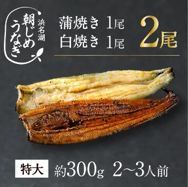朝じめうなぎコンビセット（2～3人前）