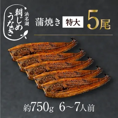 朝じめうなぎ5尾