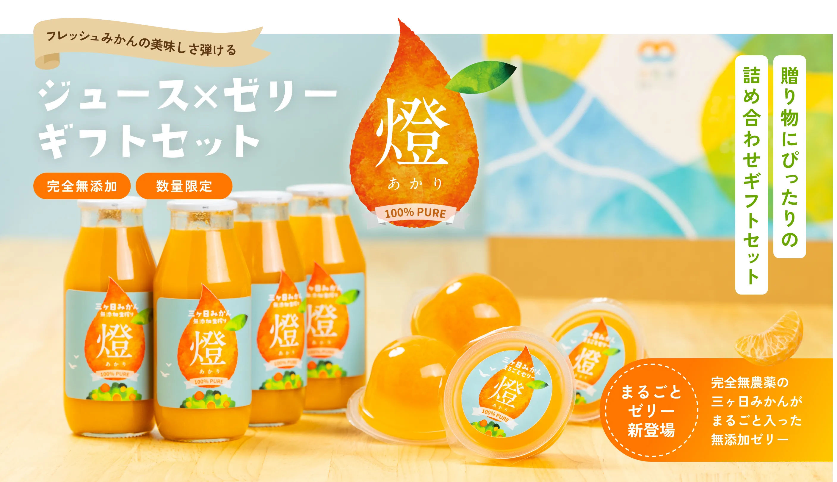 三ヶ日みかんギフトセット -燈- 