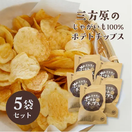 三方原ポテトチップス うす塩味 5袋