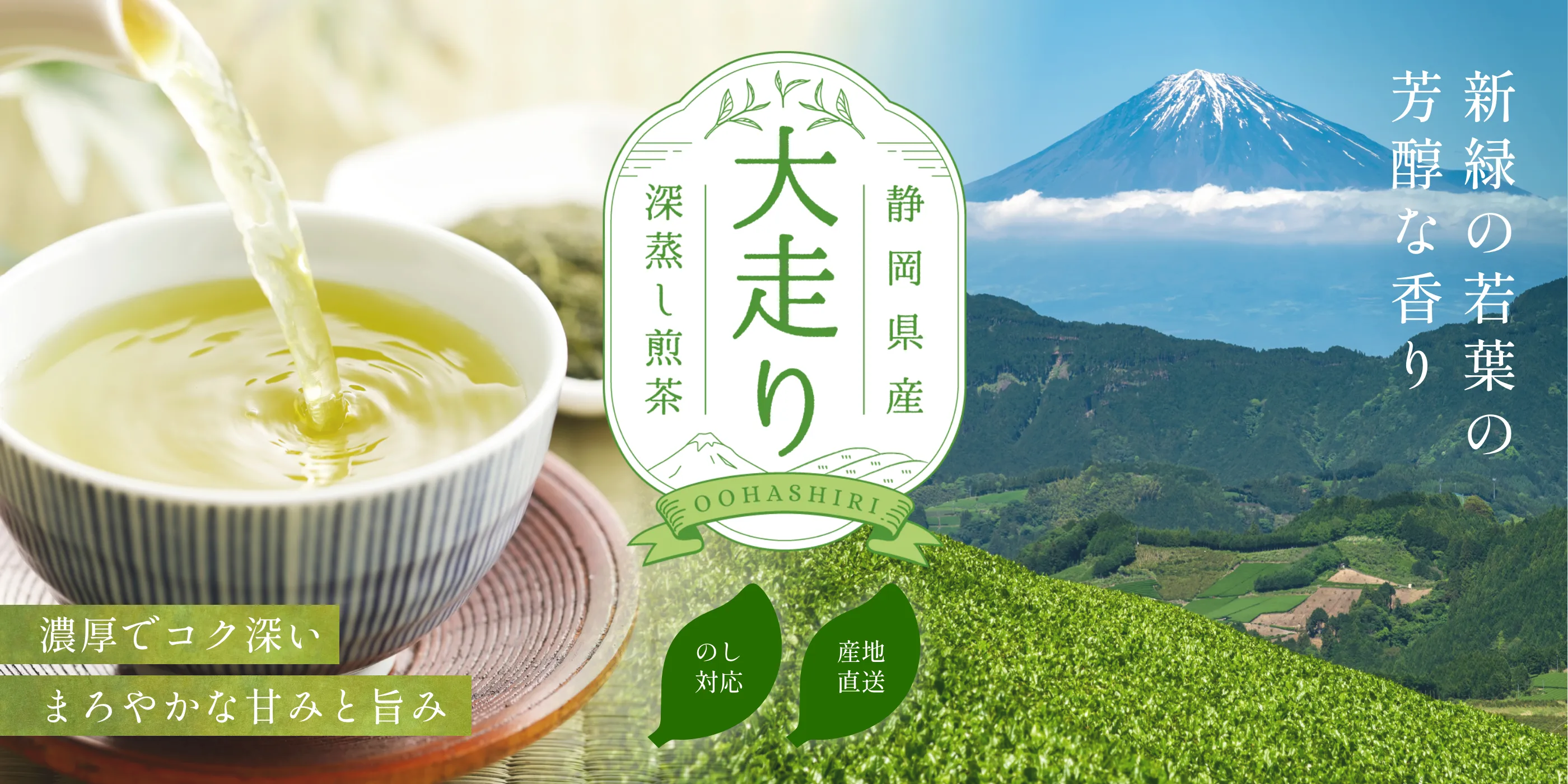 深蒸し煎茶 「大走り」 